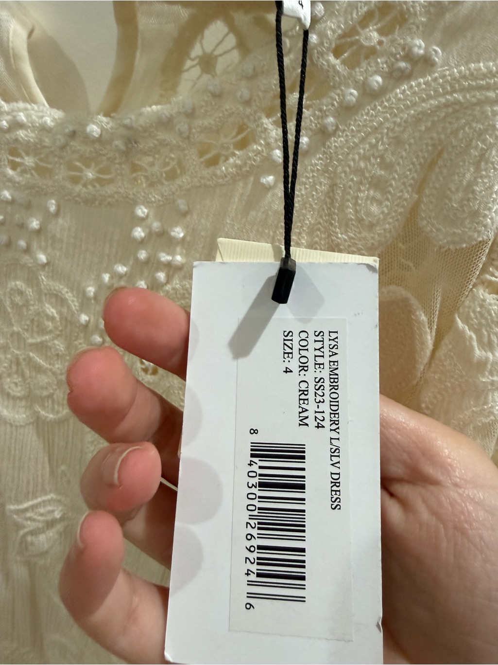 Sea New York Iysa Embroidery Dress Nwt — image 8 of 8